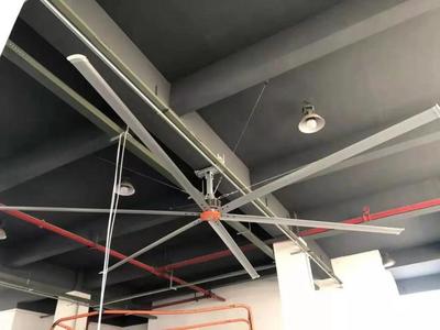 永磁工业大风扇是如何帮助物流仓库通风降温的?